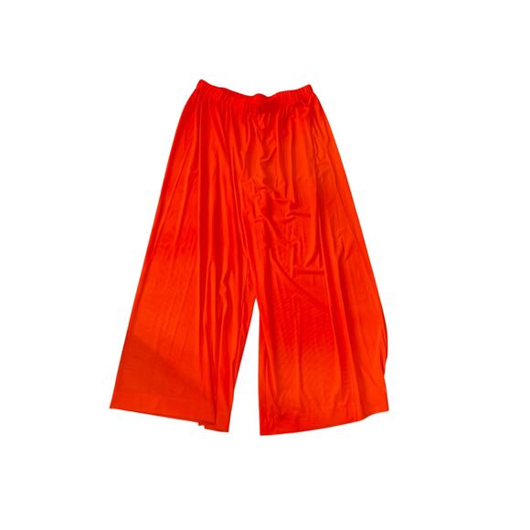 STAUD Marza Pants in Cayenne Wide-Leg Pants Vibrant Orange Size XL - Picture 2 of 6